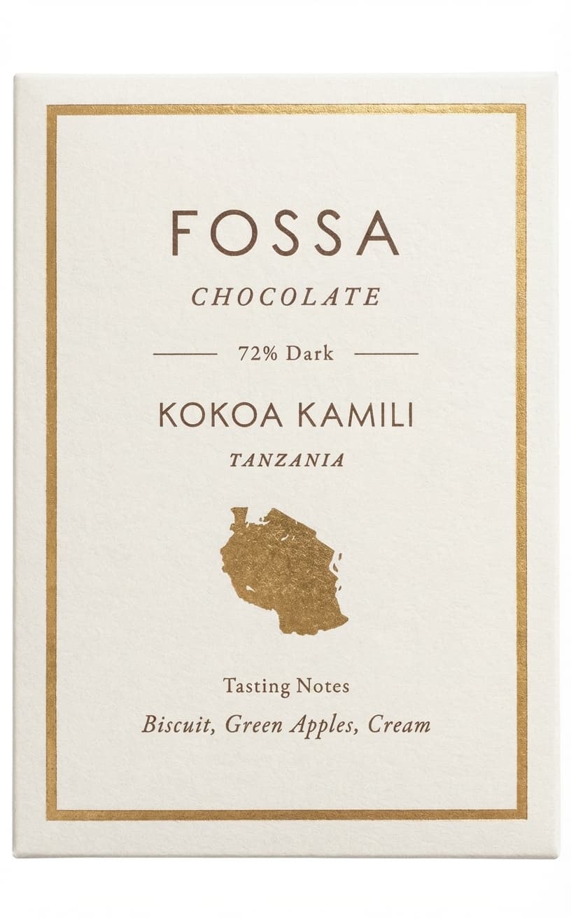 Kokoa Kamili 72% by Fossa, Tanzania 72%