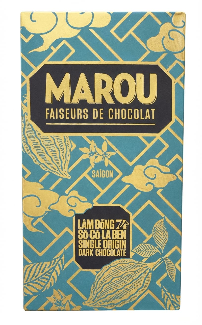 Lam Dong 74% by Marou Chocolate, Vietnam 74%