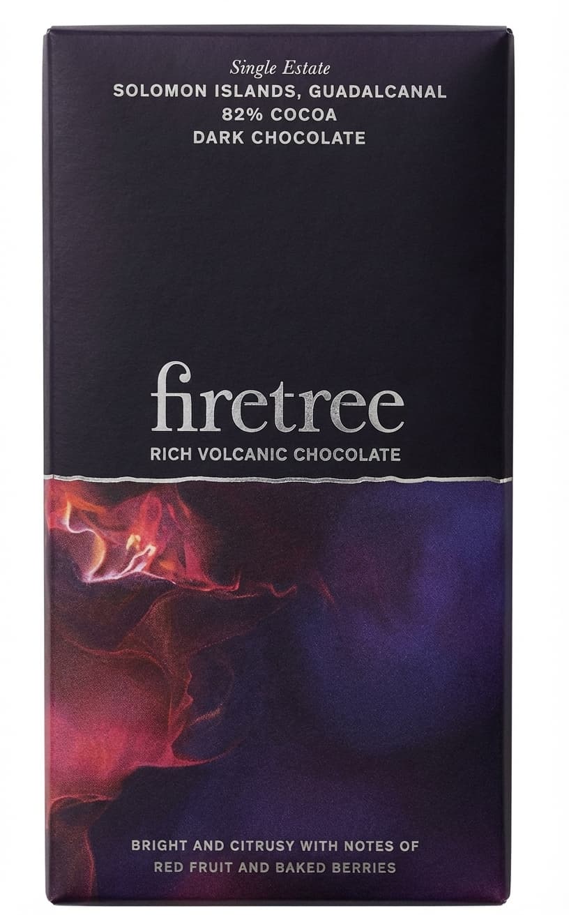 Single Estate 82% Cocoa by firetree, Solomon Islands 82%