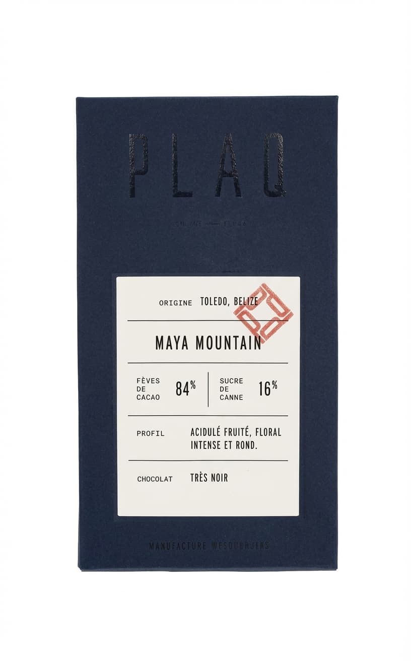 Maya Mountain 84% by Plaq, Belize 84%
