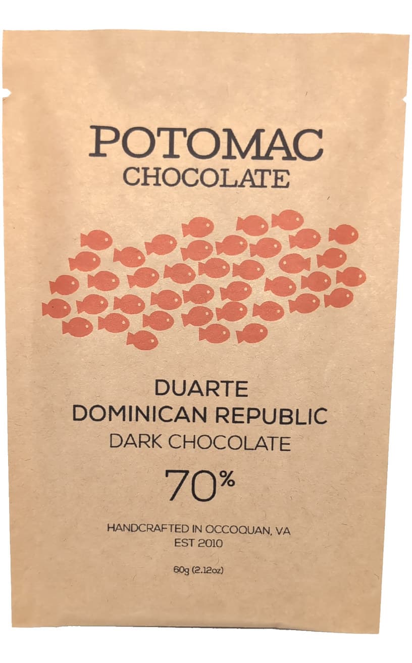 Duarte Dominican Republic 70% by Potomac Chocolate, Dominican Republic 70%